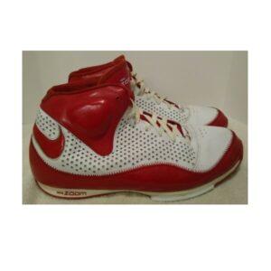 Nike Zoom BB 2 Blanc Université Rouge Noir 317993 163