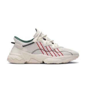 Baskets Pusha T x adidas Ozweego Crystal White Vert EH0242