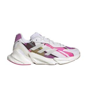 Thebe Magugu x Wmns adidas X9000L4 Blanc Team Shock Rose baskets Argent HP2119
