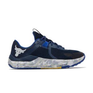 Under Armour Project Rock BSR 2 Baskets en marbre – Blanc académie 3025767 400