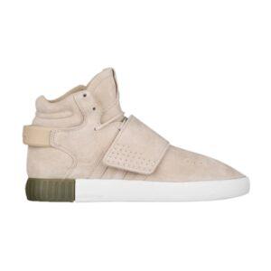 Baskets Wmns adidas Tubular Invader Strap Clay Marron Blanc B39366