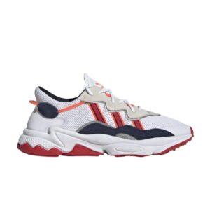 Baskets adidas Ozweego White Collegiate Navy Scarlet Noir EG8127