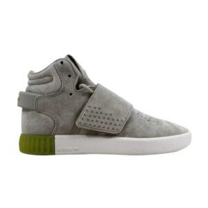 adidas Tubular Invader Strap J Sesame Baskets Blanc BA7332