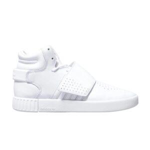 adidas Tubular Invader Strap Blanc Blanc Noir BW0872
