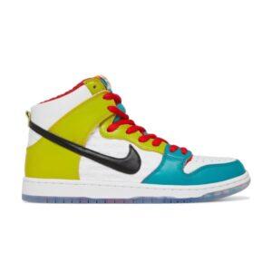 froSkate x Nike Dunk High SB All Love No Hate baskets Blanc DH7778 100