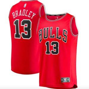 Maillot de basket-ball 2021-22 Chicago Bulls #13 Tony Bradley Fast Break Icon Maillot rouge 582898