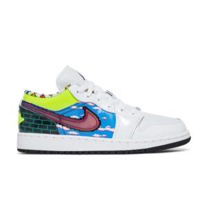 Air Jordan 1 Low GS Old School Baskets de jeu DM8969 114