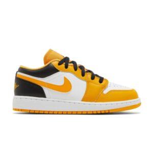 Air Jordan 1 Low GS Taxi Blanc 553560 701