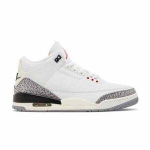 Air Jordan 3 Retro Blanc Ciment Baskets Réinventées DN3707 100