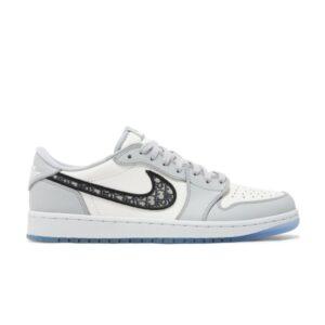 Baskets Dior x Air Jordan 1 Low CN8608 002