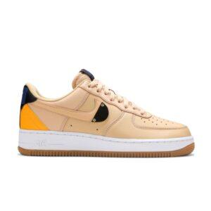 NBA x Nike Air Force 1 '07 LV8 Sesame University Or Crème CT2298 200