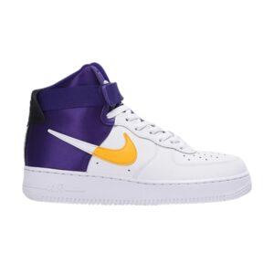 NBA x Nike Air Force 1 High '07 Lakers Marron BQ4591 101