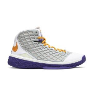 Nike Zoom Kobe 3 Lakers Blanc 318090 072