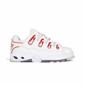 Baskets Osiris D3 OG Blanc Rouge Gris Rouge OSD32001010