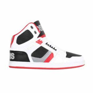 Baskets Osiris NYC 83 Clk Blanc Noir 3M Rouge Blanc/Noir/3M/Rouge OSNYC83008