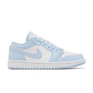 Wmns Air Jordan 1 Low Ice Bleu Baskets Bleu DC0774 141