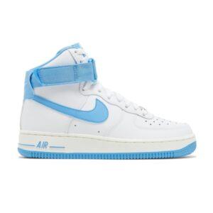 Baskets Wmns Nike Air Force 1 High Blanc Université Bleu DX3805 100