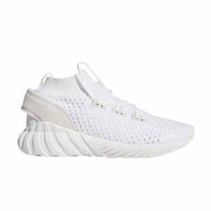 Baskets Wmns adidas Tubular Doom Sock Primeknit Core Blanc Vert CQ2481