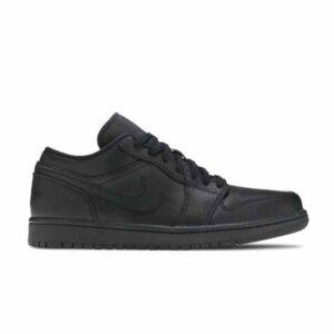 Air Jordan 1 Low Triple Noir Noir 553558 091