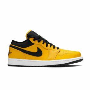 Air Jordan 1 Low University Or Noir 553558 700