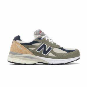 Baskets Teddy Santis x New Balance 990v3 Made in USA Olive M990TO3