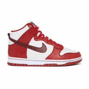 Baskets Wmns Nike Dunk High LXX Cinabre Cinabre/Mars Stone/Voile/Blanc DX0346 600