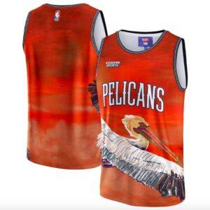 New Orleans Pelicans NBA & KidSuper Studios Maillot de basket-ball rouge de ville natale 609867