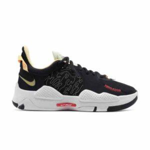 Nike PG 5 Baskets Obsidienne Foncé Teinte Melon Obsidienne Foncé/Teinte Melon/Rouge Fusion CW3143 401/CW3146 401
