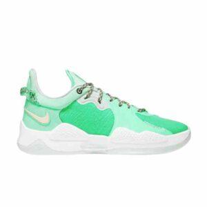 Nike PG 5 EP Play for the Future baskets vert brillant/bleu glacier/teinte platine/vert à peine CW3146 300/CW3143 300