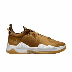 Nike PG 5 EP Wheat Metallic Gold Blé/Grain/Noir/Or métallique CW3146 700
