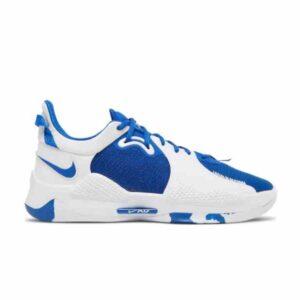 Nike PG 5 TB Game Royal baskets Game Royal/Blanc/Game Royal DA7758 400