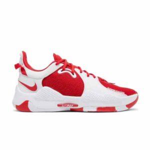 Baskets Nike PG 5 TB University Red University Red/Blanc/University Rouge DA7758 600