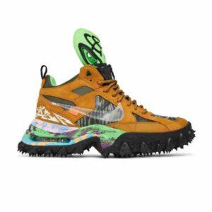 Baskets Off-White x Nike Air Terra Forma blé DQ1615 700