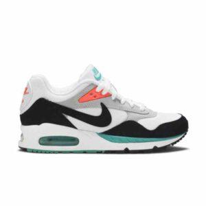Baskets Wmns Nike Air Max Correlate Blanc Noir Nouveau Vert 511417 136