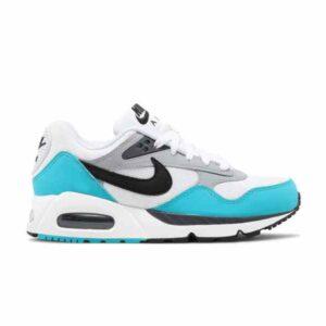 Baskets Wmns Nike Air Max Correlate Blanc Turquoise Bleu Noir 511417 142