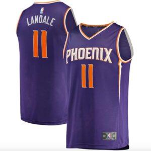 Maillot de basket-ball 2022-23 Phoenix Suns #11 Jock Landale Fast Break Icon Maillot Violet Violet 620404