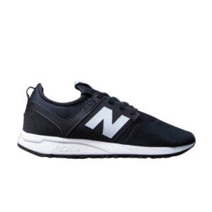 New Balance 247 Noir Gris Foncé Baskets Orange MRL247BG