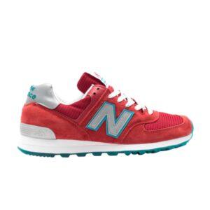 Baskets New Balance 574 Rouge Blanc Argent US574CPA