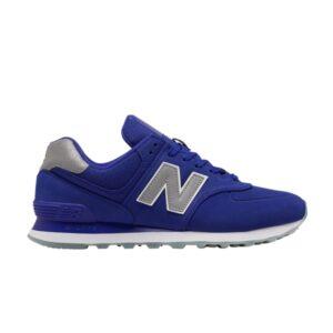New Balance 574 Baskets synthétiques bleu français ML574SYA