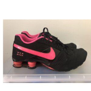 Nike Shox Deliver GS Noir Rose Flash Blanc 318145 002