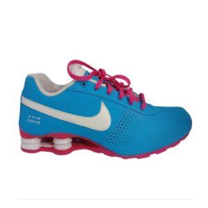 Nike Shox Deliver PNT GS Vivid Bleu Rose Crème 616542 416