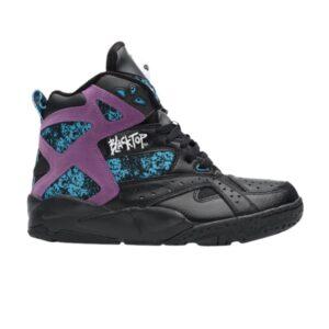 Reebok Blacktop Battleground Noir Extrême Violet Baskets V56091