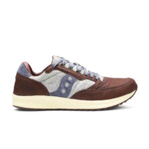 Baskets Saucony Freedom Runner marron gris crème S70421 1