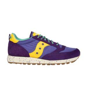 Baskets Saucony Jazz Original Vintage Violet Jaune S70463 2