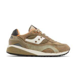 Baskets Saucony Shadow 6000 Olive Orange Gris S70587 1