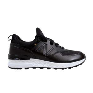 Baskets Wmns New Balance 574 Sport Noir Blanc Orange WS574SFH
