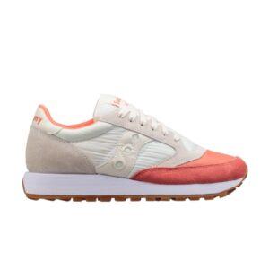 Baskets Wmns Saucony Jazz Original Corail Crème Vert S1044 405