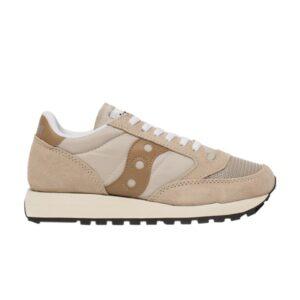 Baskets Wmns Saucony Jazz Original Vintage Cement Tan Vert S60368 26