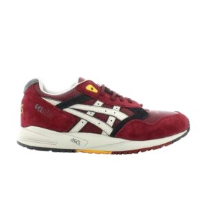 Baskets Asics Gel Saga Bordeaux Blanc H538L 2599