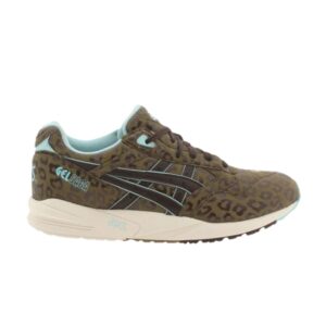 Asics Gel Saga Léopard Baskets Bleu H437J 6062